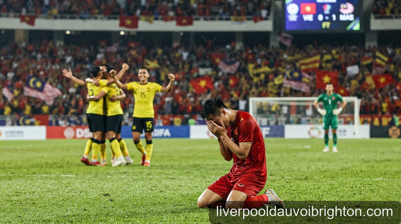 FIFA ASEAN Cup 2026: Thất bại trước Malaysia và hồi chuông cảnh báo cho triều đại Kim Sang-sik